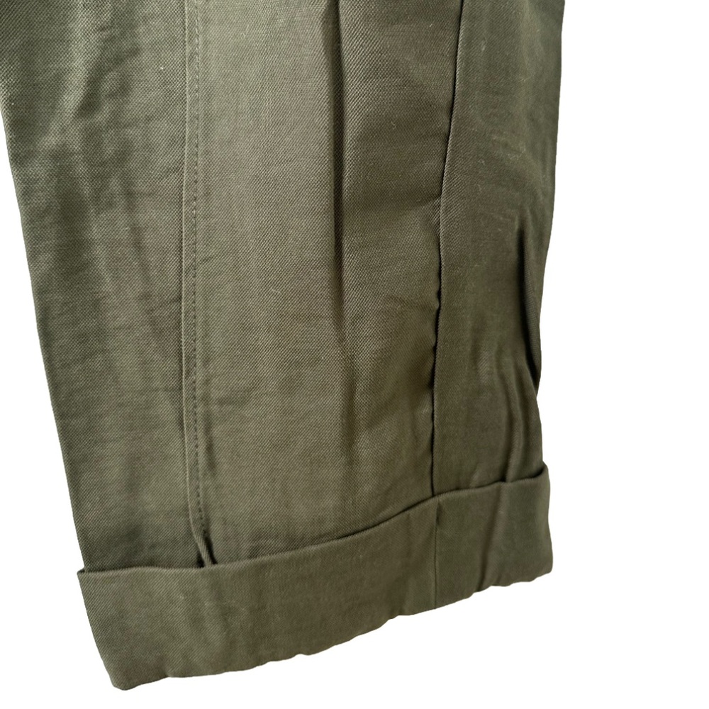 A New Day Army Green Elastic Pants In Size Small - image 4